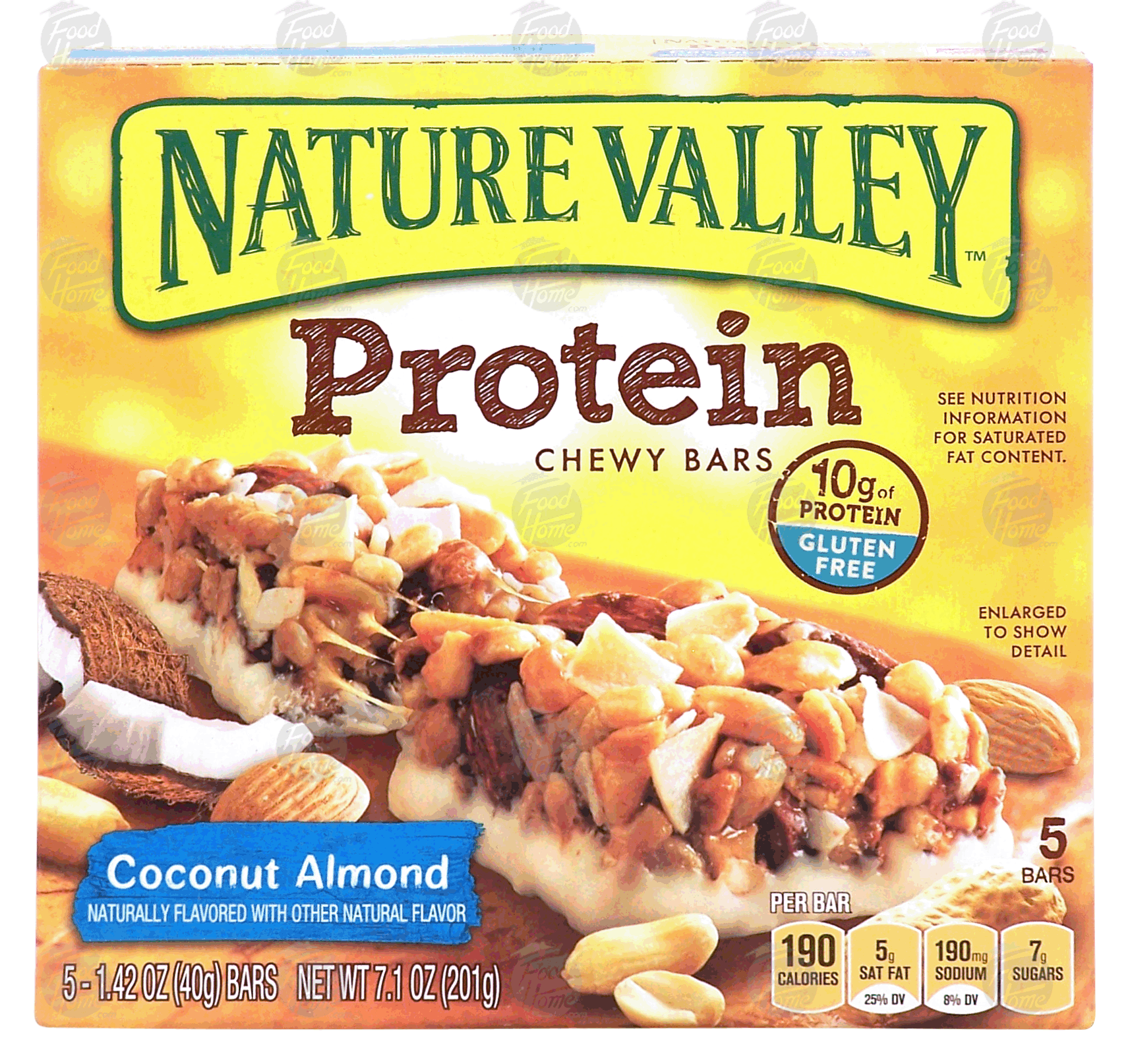 Nature Valley Protein coconut almond chewy bars, gluten free, 5 ct Full-Size Picture